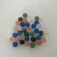 Quarz Terp Perle Spining Ball Perle Shisha 6mm 8mm farbenfrohe blau grünes Knallernagel Dab Tupfenglas Bongs