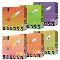 Randm Dazzle 5000 Tek Kullanımlık E Sigara 5000Puffs R ve M Vape Glow RGB Işık Şarj Edilebilir Pil