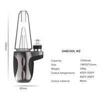 DABCOOL W2 V2 DAB установка установки для испарителя концентрат мод 1500 мАч, построенный в Lipo Battery 4 цвета