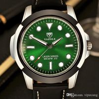 Erkekler Aydınlık Su Geçirmez Kuvars Saatler Kadın Dalış Spor İzle Deri Kayış Mavi Yeşil Arama Reloj Hombre Orologio Relogio NK Saatler