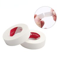 Parches de papel de pestañas Cinta aislante japonesa para injerto de pestañas Herramienta de maquillaje de cinta no tejida transpirable perforada