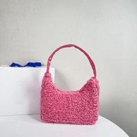 Evening Bags Style Plush Cute Handbag Ladies Sweet Cool Simp...