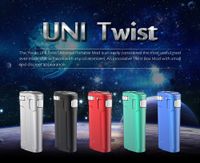 Yocan Uni Twist Box Mod 650mAh E-Cigarette Kit 10S Precalentamiento VV Variable Voltaje Ajustable Altura Y Diámetro Original