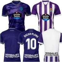 21 22 Real Valladolid Futebol Jerseys Lucas Olaza Home Away Anuar Fede S. R. Alcaraz Sergi Guardiola Oscar Plano 2021 2022 Camisetas de Futbol Kits Kits Futebol Camisetas