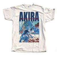 Akira 1988 T-shirt naturale V7 Manga K.otomo Tokyo 100% di cotone Dimensioni di cotone S 5XL Tshirt in cotone Uomo Summer Fashion T-Shirt Euro Dimensione
