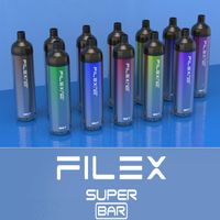 100% Original QST VAPOR Flex SUPER BAR Disposable E- cigarett...