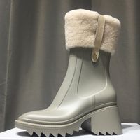 2021 superior quality luxury designers women Half Boots Mixe...