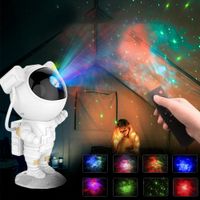 Novidade Astronauta levou noite Galaxy Starry Star Projetor Lâmpada Crianças Quarto De Projeção Lâmpadas Casa Decorativa Iluminação Presentes