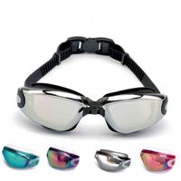 Optical 10.00 Myopia Swimming Goggles Anti-Fog UV Waterproof Glasses SD 1.5 to 