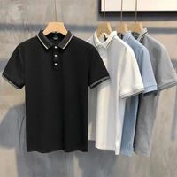 New Mens 스타일리스트 폴로 셔츠 럭셔리 이탈리아 남성 2022 디자이너 의류 짧은 슬리브 패션 여름 T 셔츠 아시아 크기 M-5XL
