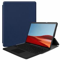 Ultra Slim PU Book Flip Case Couverture pour Microsoft Surface Pro X 2019 13 pouces253s