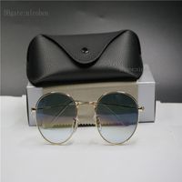 Fshion High Quality Sunglasses Brands Designer Cat Eye Mens Womens Eyewear G15 Unisex Mix whole 51MM Round Circle Glass UV400 245e