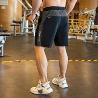 Mens Fitness Runging Men Hasty Drying Training Training Gym Sport Joggers Zip Pocket Shorts 220610