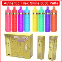 Authentic Filex Shine Disposable E cigarettes 6000 Puffs Vap...