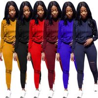 6 Renkler Kadın Artı Boyutu Eşofman S-3XL Kadınlar Tulum Tulum Yaz Giyim İki Adet Suit