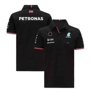 F1 Team Polos Short-sleeved Polo Shirt Lapel Sports T-shirt Racing Suit The Same Style Is Customized Men's Women's Outdoor Racing Cycling Extreme Sports Casual Tee 751U