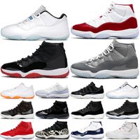 Jumpman 11s Basketball Shoes 11 Мужчины Женские животные инстинкт прохладный серый цитрусовый