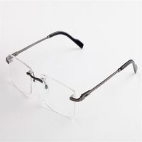 New fashion Sport sunglasses For womens mens Sunglasses Wrap Sunglass Rimless Fine Wire Frame Coating Mirror Lens lunettes gafas d252S
