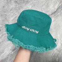 Sun Hat 2022 Summer Wide Brim 모자 Jacquemu Le Bob Artichaut 여성 버킷 모자 비니 두개골 캡