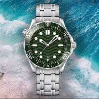 2022 Новая модель Green GD Men Mens Mens Ceramic Bezel Luxury Watch Watch Origina Автоматические механические движения Diver 300M Master Montre de Luxe Начаты на наручные часы