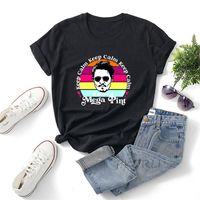 Keep Calm Have A Mega Pint T Shirt Women Johnny Depp Graphic Print T Shirts Justice for TShirt Unisex Summer Short Sleeve 220628