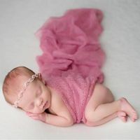 Coperte Swaddling Pography Props Pography Baby Wraps-Baby PO Coppata neonato Posa copertina di copertina