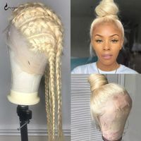 Lace Wigs Blonde Glueless Full Straight Front Wig 613 Frontal Human Hair For Women Dyed Any ColorLace