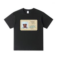 Мужские футболки летние 90-е годы ретро-графики T-рубашки Tyler The Creator Rap Sing