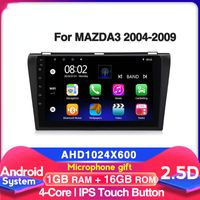 Mazda 3 2004 - 2009 için Android 9inch Car DVD Radyo Multimedya Video Oyuncusu