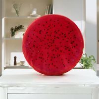 Cuscino/cuscino decorativo 33 cm peluche creativo seggiolino da frutto carino sedia da giardino cover forma rotonda morbida