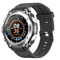 Smart Watch Men Tws Bluetooth 5.0 Écouteur Call Musique Température corporelle Diy Watch Face Sport Smartwatch Imperproof