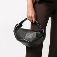 Bolsos de noche diseñador PU cuero portátil bolso femenino pequeño bolso de nubes de nubes mujeres bolsos de lujo bagsevening