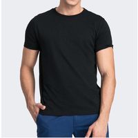 Herren-T-Shirts 2022 Marke 100% Baumwollmenschen T-Shirt Pure Color Kurzarm Männer T-Shirt XS-3xl Man Top Tee für männlich