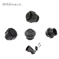 Other Lighting Accessories Set AMP TE 9 Pin 206708-1 206486-2 206485-1 Circular Connector Black Male Female Plug Pilot Interface Socket With
