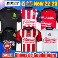 2022 2023 Chivas Guadalajara Ev Away Üçüncü Futbol Formaları ESPPORS Özel 21 22 23 Pink 115. Camiseta De Futbol Erkek Kadın Kitleri Futbol Gömlekleri