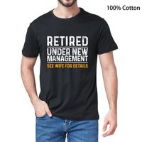 Men&#039;s T-Shirts 100% Cotton Funny Retirement Design Men Dad Retiring Party Humor Lovers Men&#39;s T-Shirt Streetwear Casual Harajuku Summer T