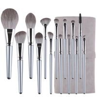Makeup Brushes Professional 14pcs Aluminium Brush Set Premiu...