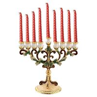 Hanukkah Star Monorah David Candelabra свеча подсвечника держатель рукой Pened Home Decoration Party Festival Candholder H220419