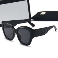 أزياء Cat Eye Sunglasses Women Luxury Brand Designer Vintage Sun نظارات أنثى للنساء Gafas de Sol UV400 مع G Logo