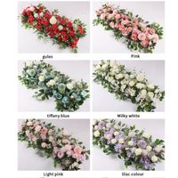 Decorative Flowers & Wreaths 100cm DIY Wedding Floral Wall D...