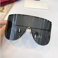Occhiali da sole maschile per donne 0488 uomini occhiali da sole stile femminile protegge gli occhi UV400 lente di alta qualità con case301p