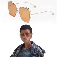 Männer Frauen Designer Sonnenbrille Mode 40018 Metallrahmen Damen Brillen Mehrfarbelobjektiv Sonnenbrille Original Box316p