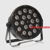 18X12W RGBW LED PAR Light/ Disco Light Dmx512 Control LED Wash Light Stage Professional Dj Equipment 100% New Dj Light