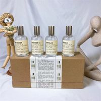 In Stock Design berühmte Labo -Männer Duft Parfüm Set 30ml 4pcs Santal Rose 33 31 tragbare Duft -Kits langlebiger Gentleman Sets erstaunlicher Geruch