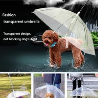 Ropa para perros paraguas para mascotas hiena artefacto oso de peluche equipo de lluvia encantadores suministros impermeables para paraguas venta de paraguas