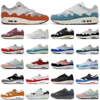 Patta -golven 1 Heren hardloopschoenen 87 jubileum Bacon White Gum Sean Wotherspoon Men Dames Trainers Outdoor Sports sneakers Max Max