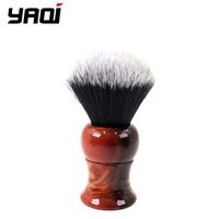 Yaqi 28mm Tuxedo Knot Synthetic Men's Brush para homens 220705
