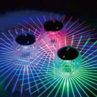 Accesorios de piscina lámpara flotante al aire libre luces de decoración de jardín de fiesta solar luces de decoración de luz led a agua lamppopol