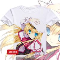 Herren T-Shirts Seikoku No Dragonar T-Shirt Anime Ash Blake Cosplay T-Shirt Mode Männer Frauen Atmungsaktivität Tops Teesmen's's