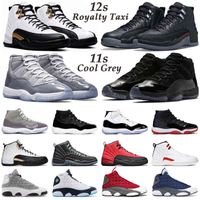 Scarpe da basket 12s Royalty Taxi 11s Cool Grey Animal Instinct Bred Prom Night 12 Utility Wolf 13s Houndstooth Chicago MENS ALLE